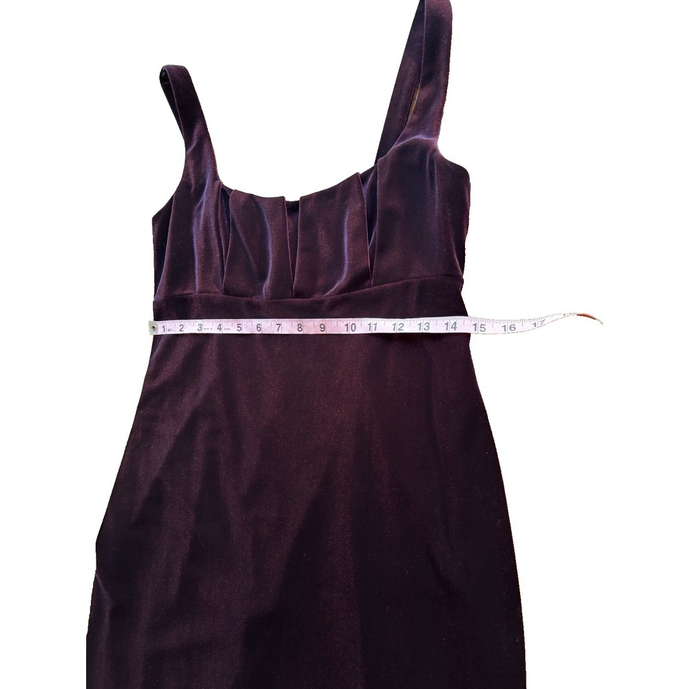 Vintage David Meister Velvet Dress Womens 8 Sheath Cocktail Evening Elegant USA - Picture 4 of 11